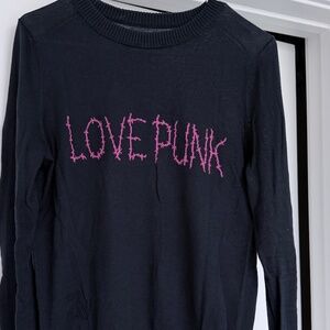 Zadig & Voltaire Love Punk Sweater in Navy